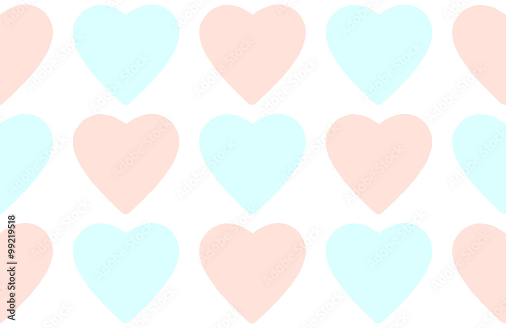 Valentines day abstract background with heart shape