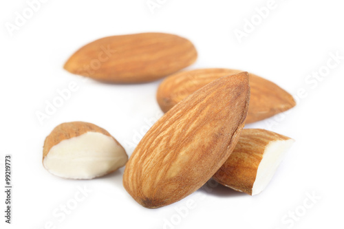 raw almond nut