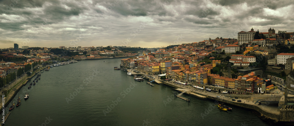 VIew of Porto and Douro river, Portugal