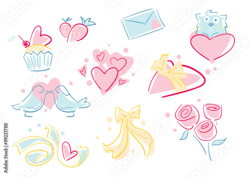 Valentine day love beautiful