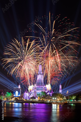 Canvas Print New year celebration