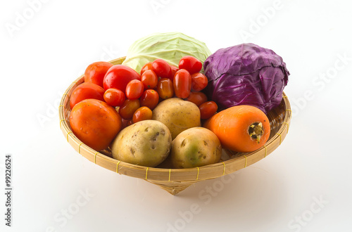 Fototapeta Naklejka Na Ścianę i Meble -  fresh vegetable salad