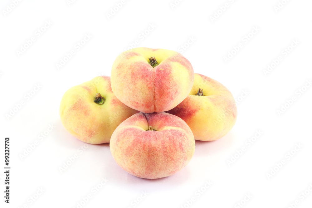 Donut Peach Fruit Donut Peach Fruit