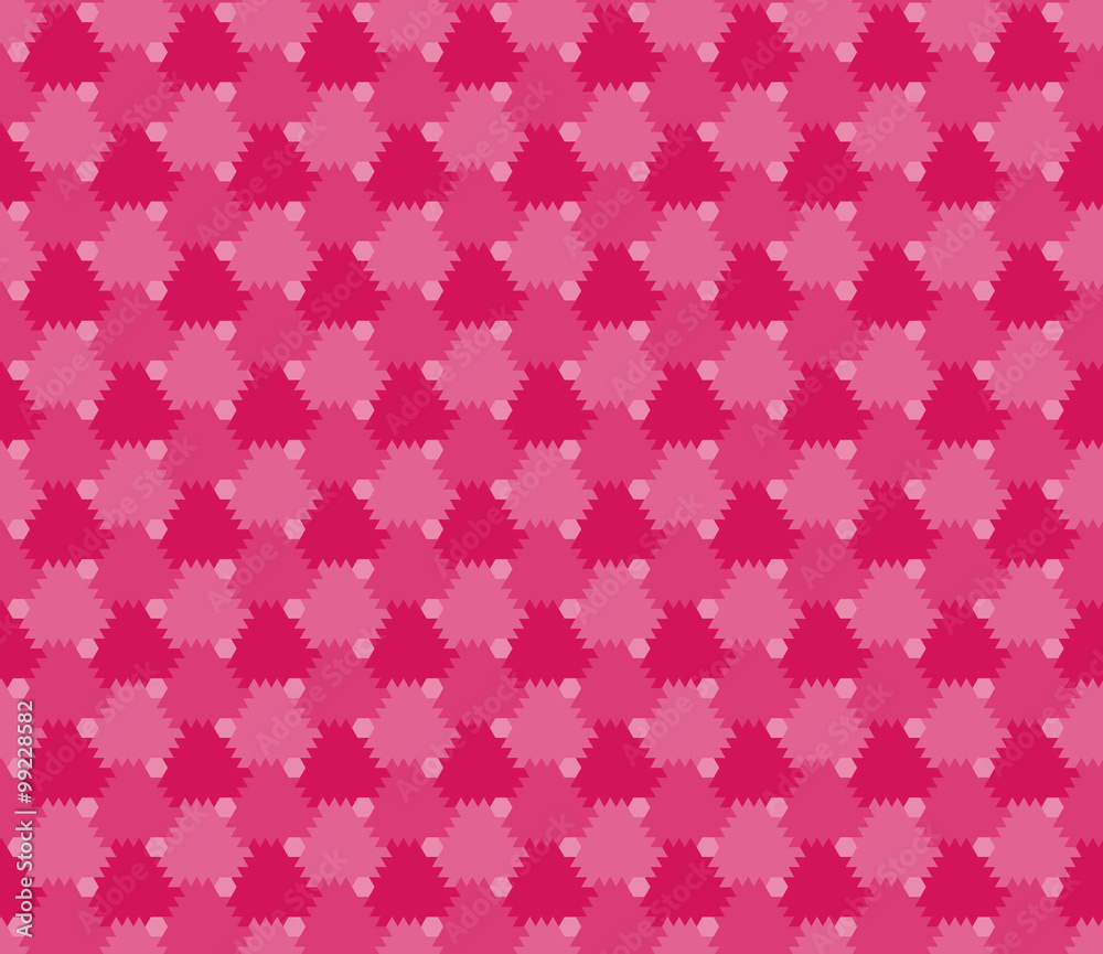Flowers stylized seamless pattern. Floral modern ornament. Abstract fashion design. Geometric texture for background, wallpaper, wrapping, fabric, textile. Color template for print, website etc Vector