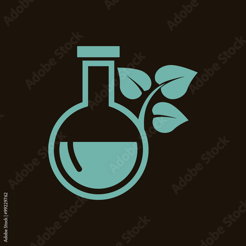Plant fertilization icon