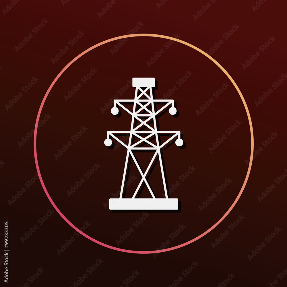 Electric Tower icon Electric Tower icon