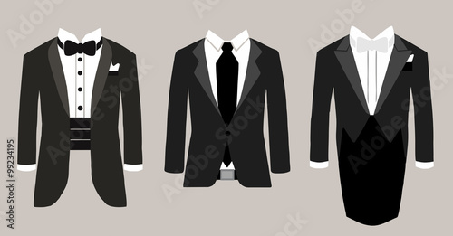 Vector illustration costumes