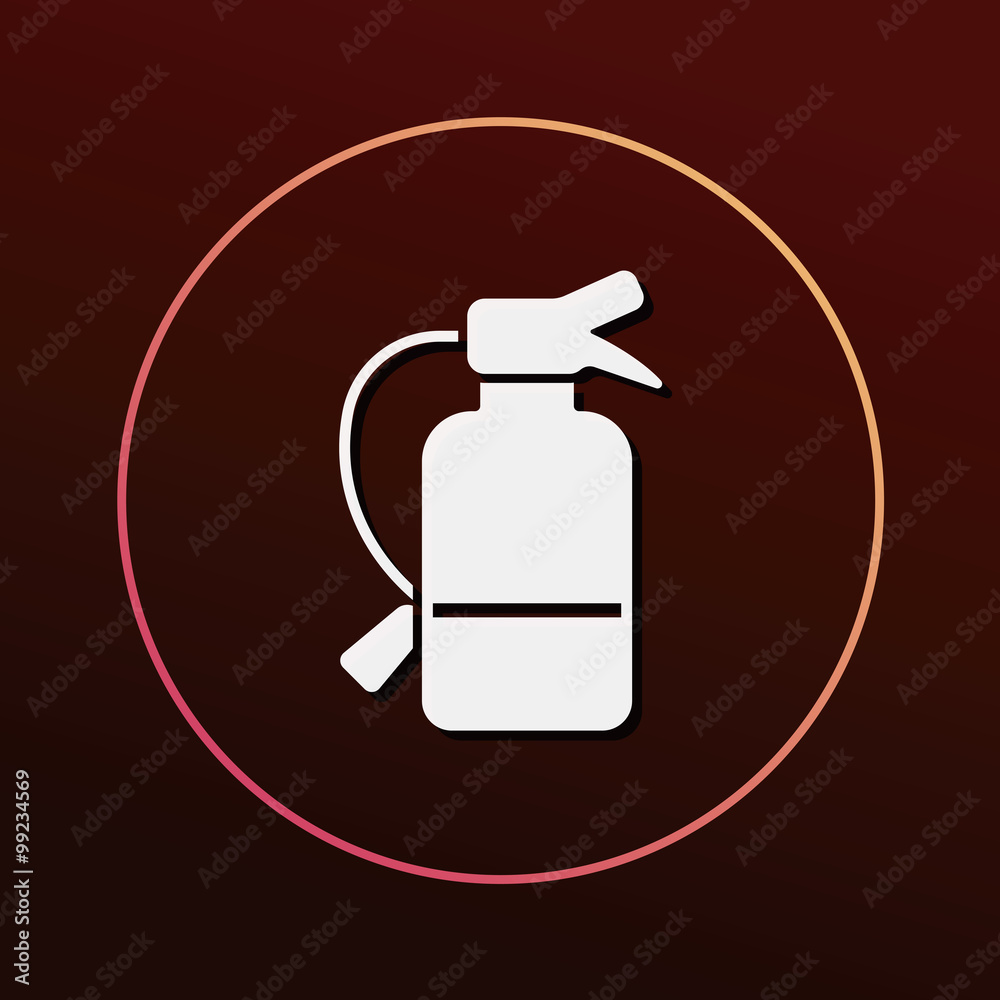 Fire extinguisher icon Fire extinguisher icon