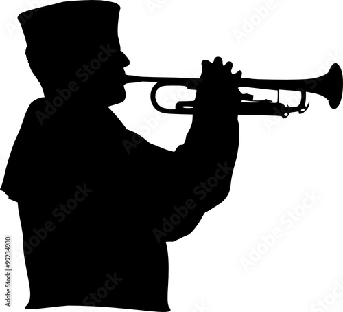 sailor with a trumpet 