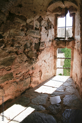 Olivenza castle window, Spain