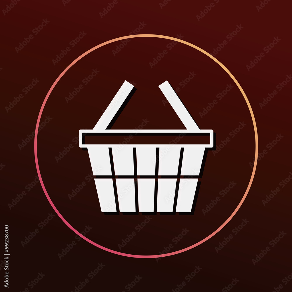 shopping basket icon shopping basket icon