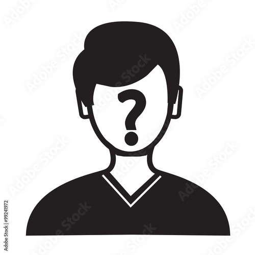 Who Icon Illustration and Vector Art