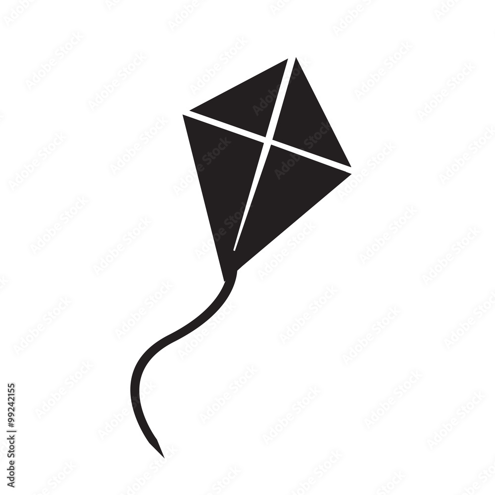 Kite icon Illustration Art