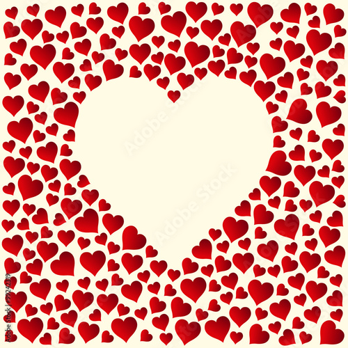 Valentinstag - kleine Herzen