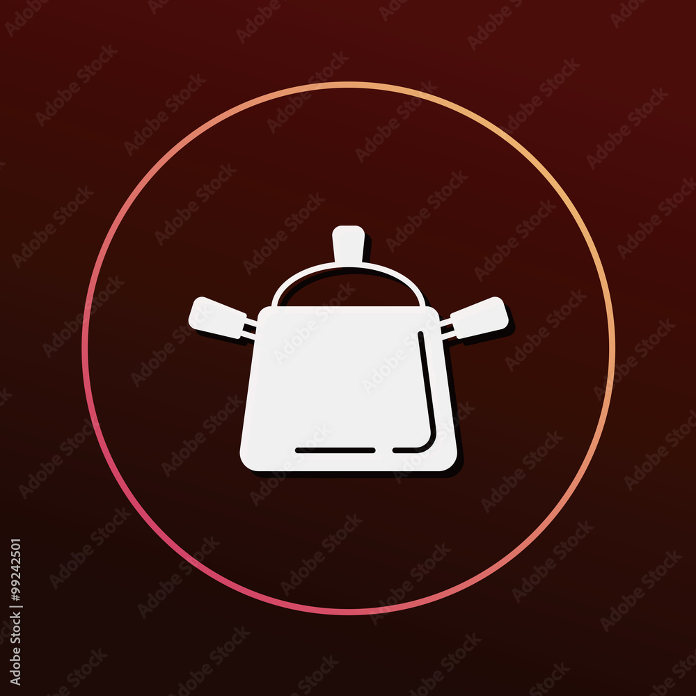 Obraz premium pot icon