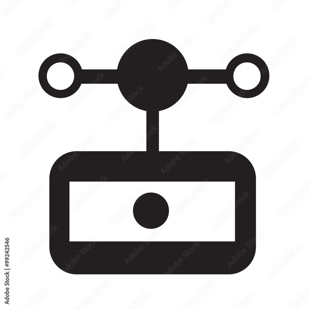 anemometer wind meter icon Illustration design anemometer wind meter icon Illustration design
