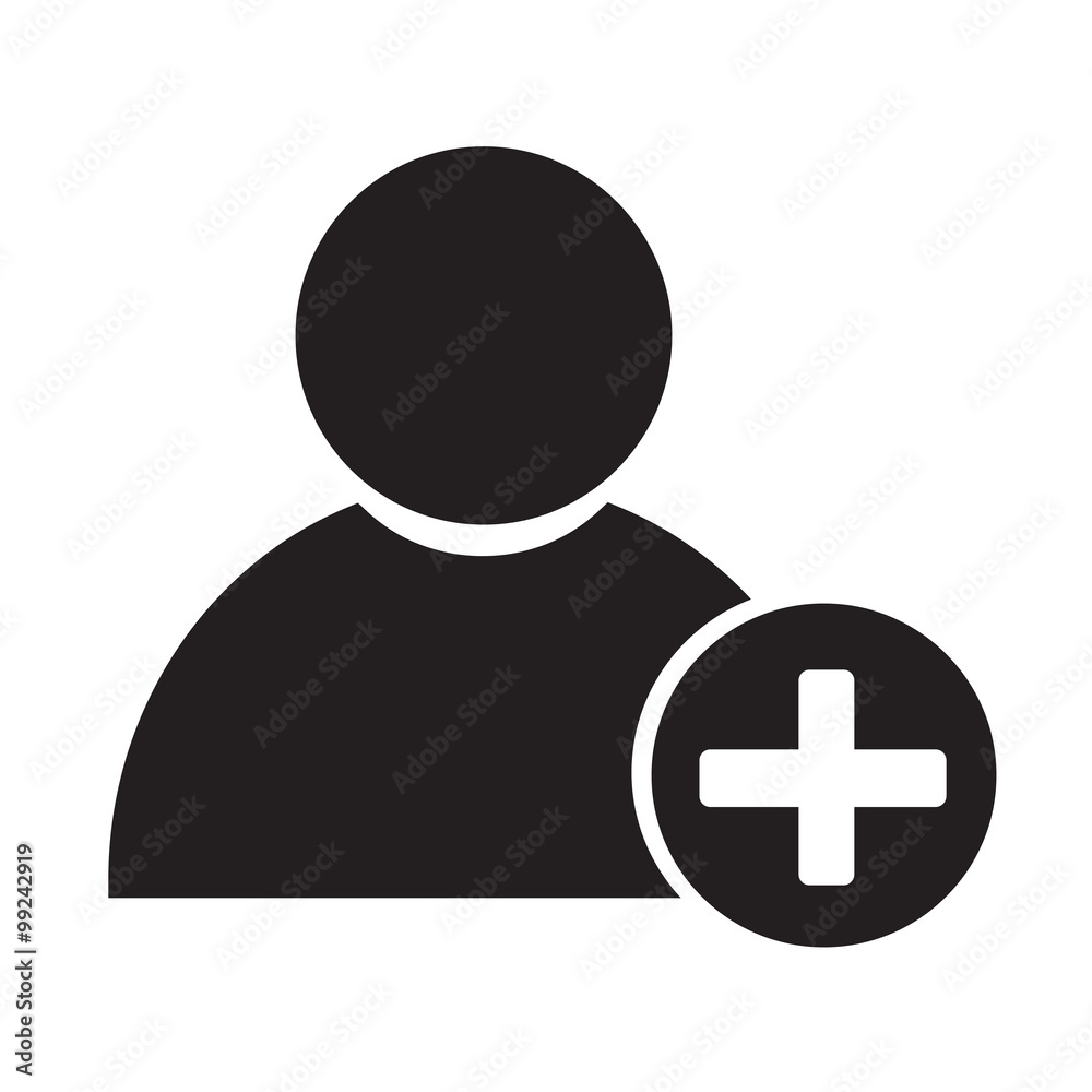 person icon symbol Illustration design