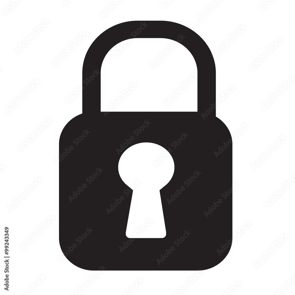 lock icon Illustration design lock icon Illustration design