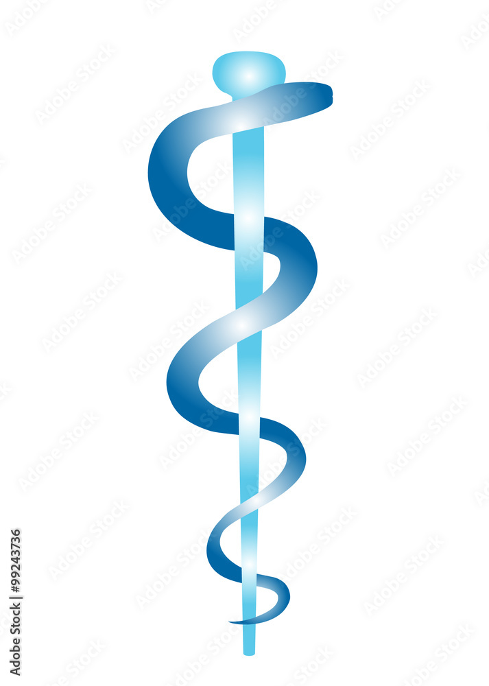 Vector image of the Rod or Staff of Asclepius/
aesculapius associated with medicine and healthcare Vector image of the Rod or Staff of Asclepius/
aesculapius associated with medicine and healthcare