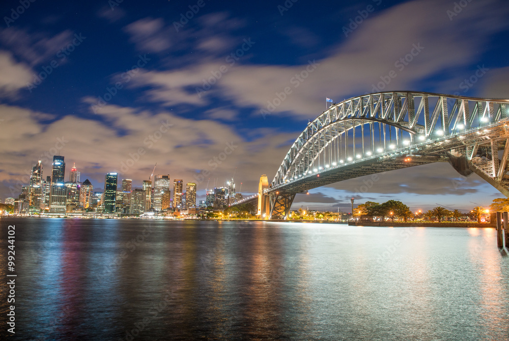Obraz premium Sydney, Australia. Amazing view of Harbour Bridge