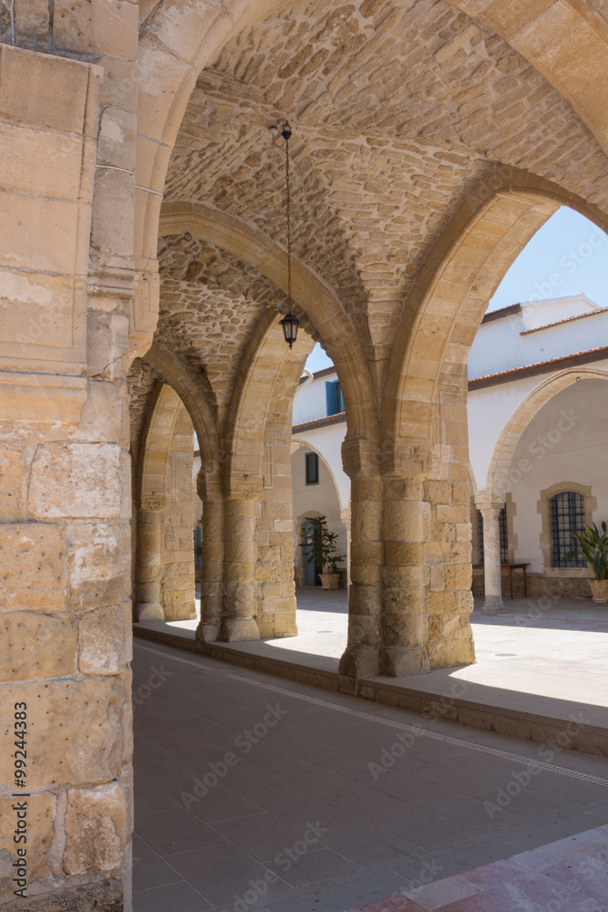 Archway of the Church of Saint Lazarus, Larnaca, Cyprus.
