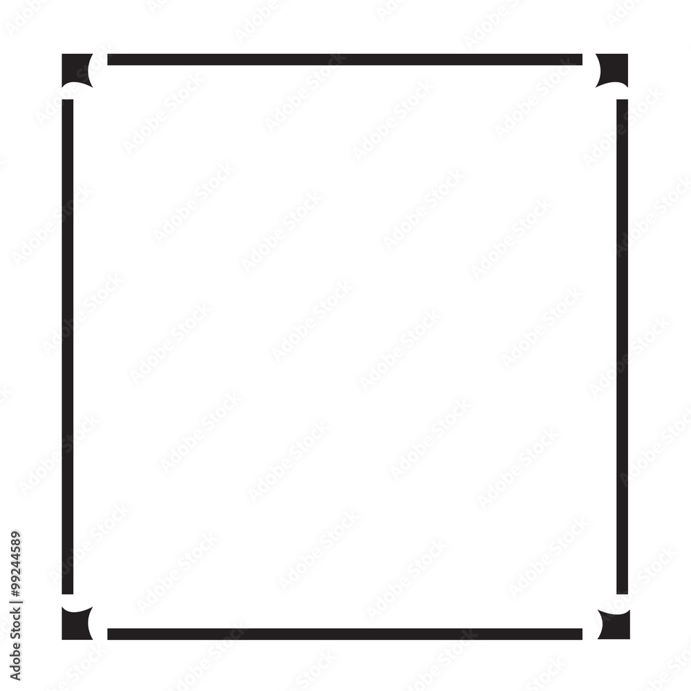 Frame border art Illustration design