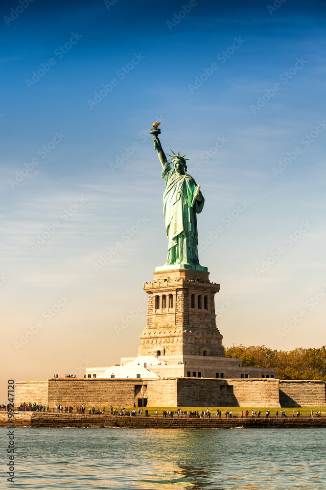 Fototapeta premium The Statue of Liberty, symbol of New York City