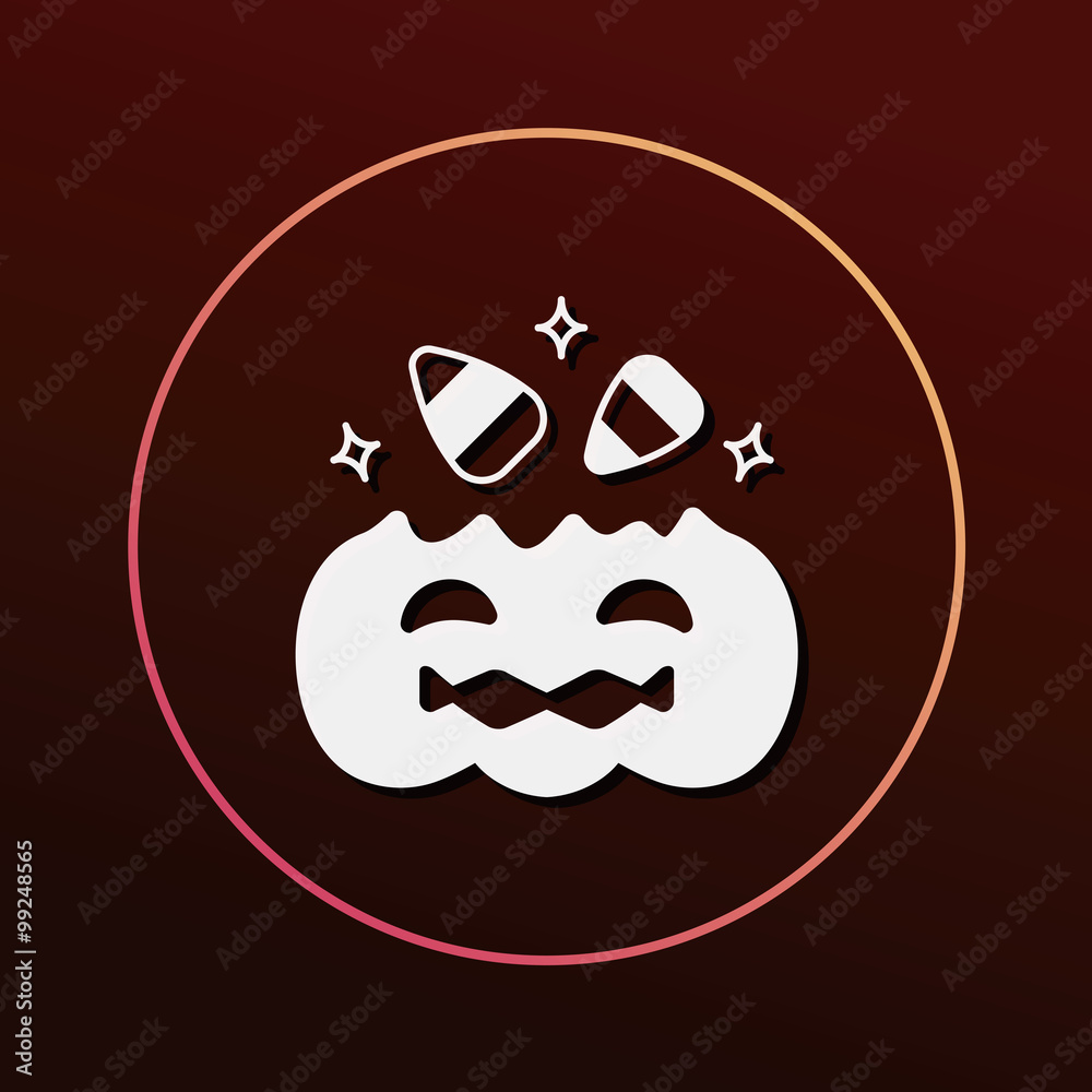 halloween candy icon