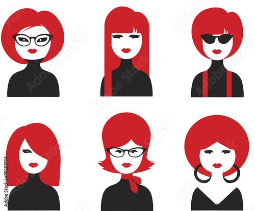 Avatar various girls faces-02