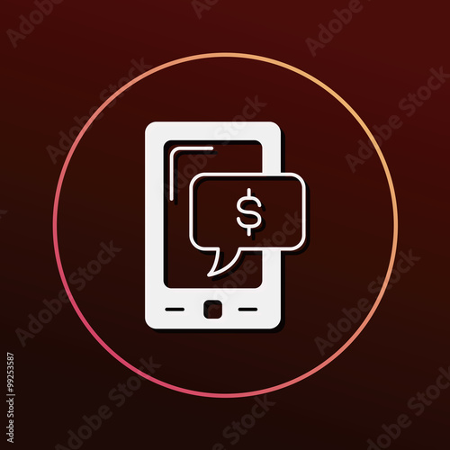 financial money symbol icon © vectorchef