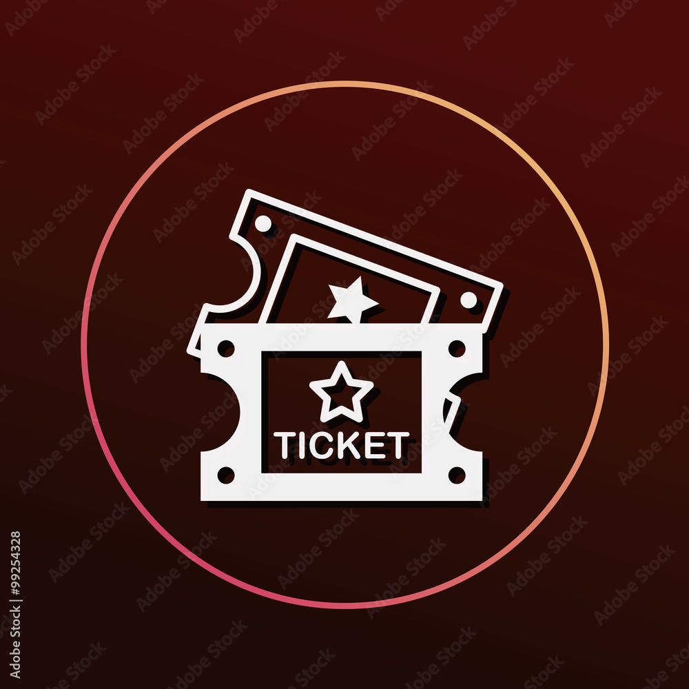 movie ticket icon movie ticket icon