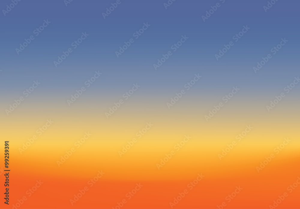 sunset sky background - gradient color background