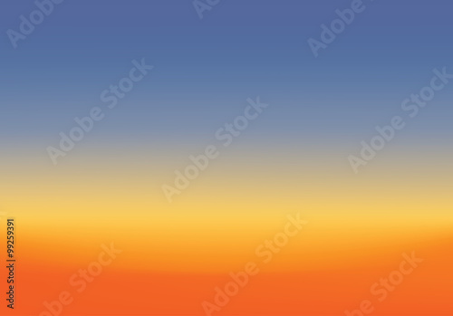 sunset sky background - gradient color background