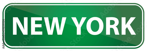 City of New York City Road Sign