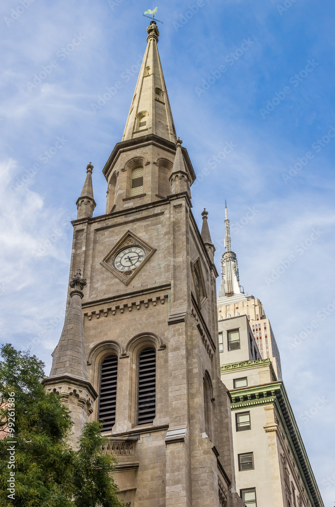 Marble Collegiate Church in New York City