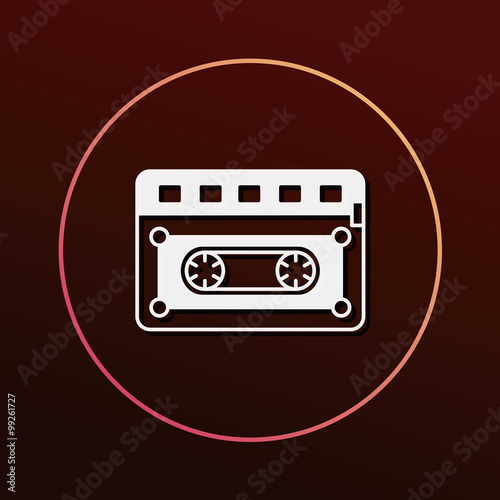 music tape icon