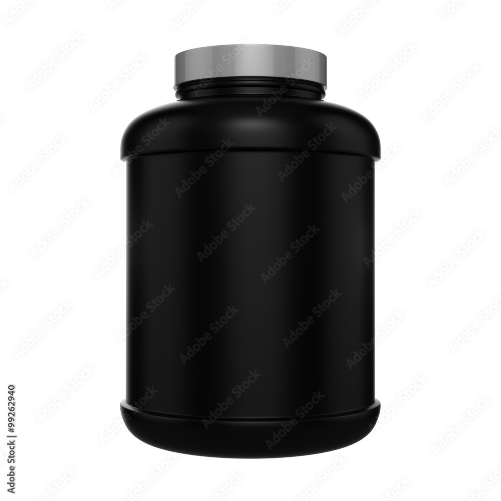 Black Protein Jar Black Protein Jar