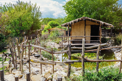 Hut with Pond