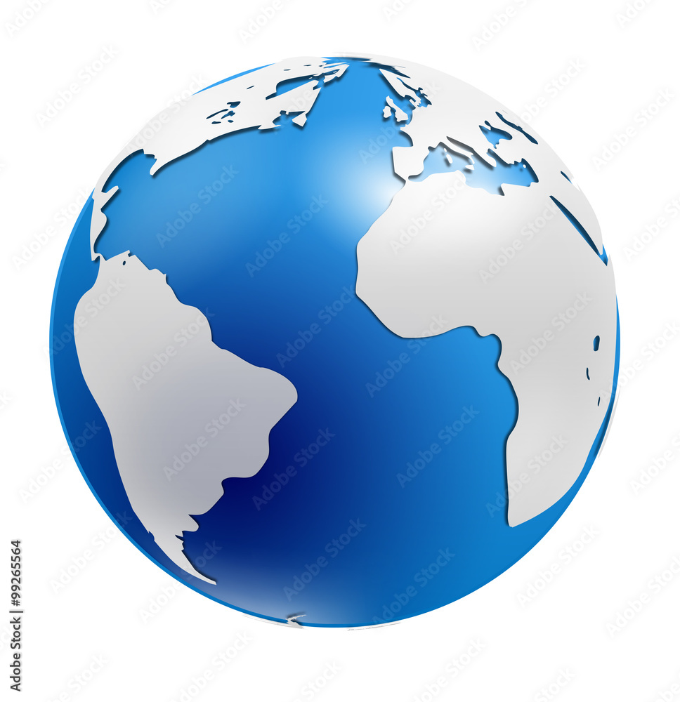 Fototapeta premium World globe