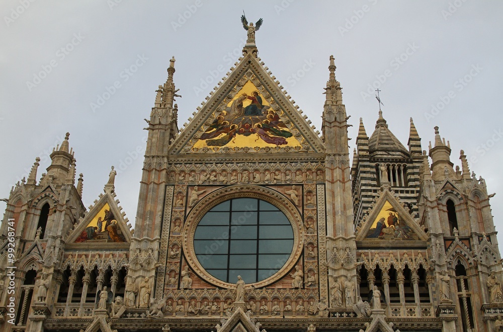 Siena Cathedral (Cathedral of the Assumption of the Blessed Virgin Mary). Siena, Italy