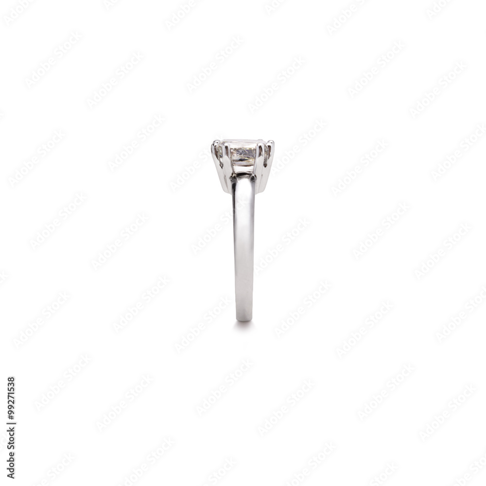 Cushion Cut Solitaire Diamond Wedding Ring Cushion Cut Solitaire Diamond Wedding Ring