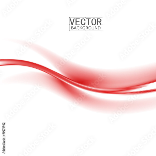 Red background curve. 
