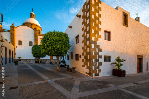 Aguimes town on Canary island photo