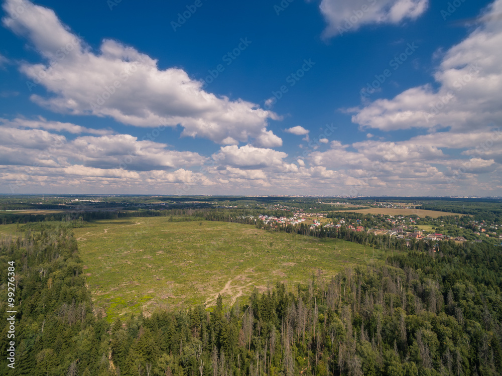 Moscow suburbs in summer
Moscow suburbs in summer