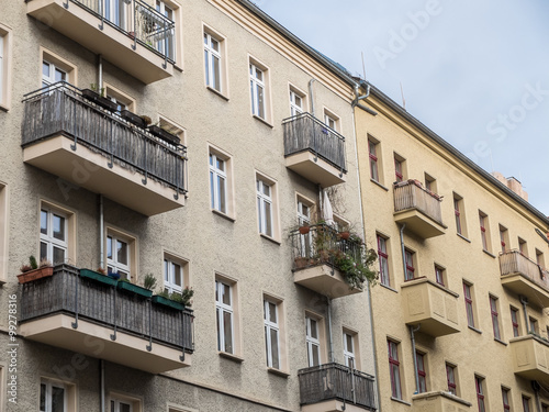 Low Rise Apartment Buildings with Balconies