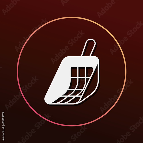 cat litter shovel icon