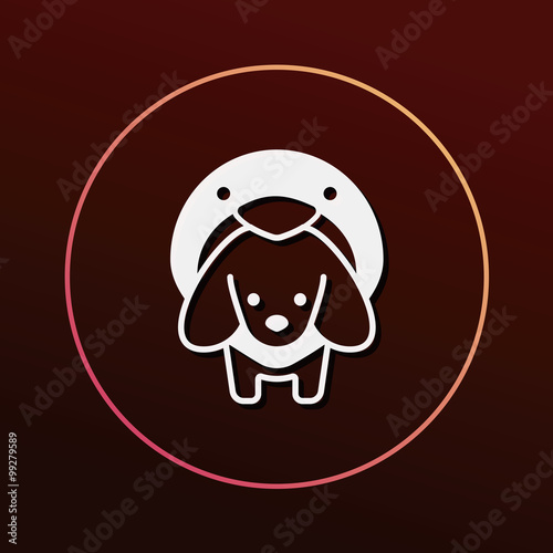 pet dog icon