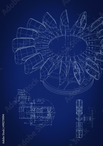 industrial blueprint