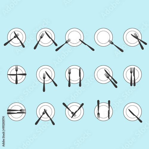 Terms of cutlery use
