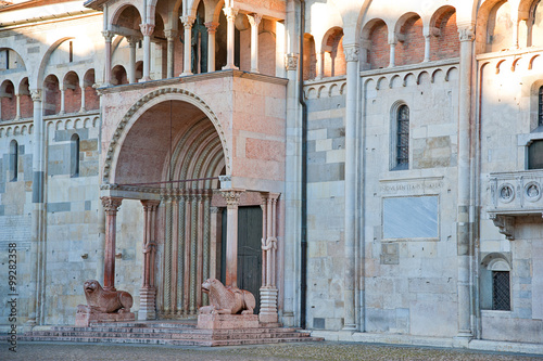 The cathedral of Modena